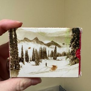 Eddie Bauer Playing Cards Deck of Cards Mountains Snow
